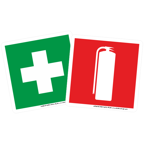 First Aid and Fire Extinguisher Set